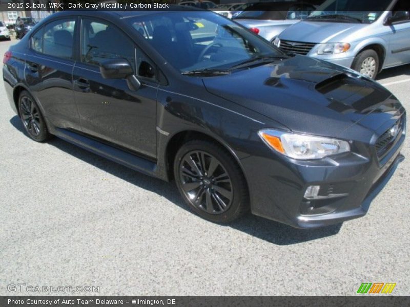 Front 3/4 View of 2015 WRX 