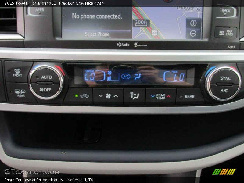 Predawn Gray Mica / Ash 2015 Toyota Highlander XLE