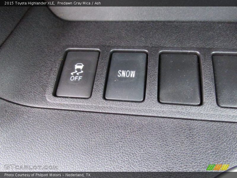 Predawn Gray Mica / Ash 2015 Toyota Highlander XLE