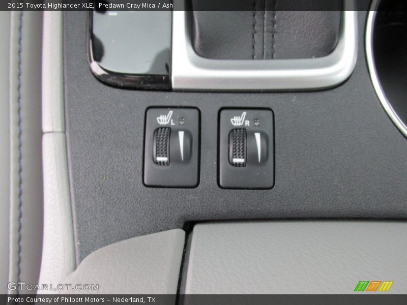 Predawn Gray Mica / Ash 2015 Toyota Highlander XLE