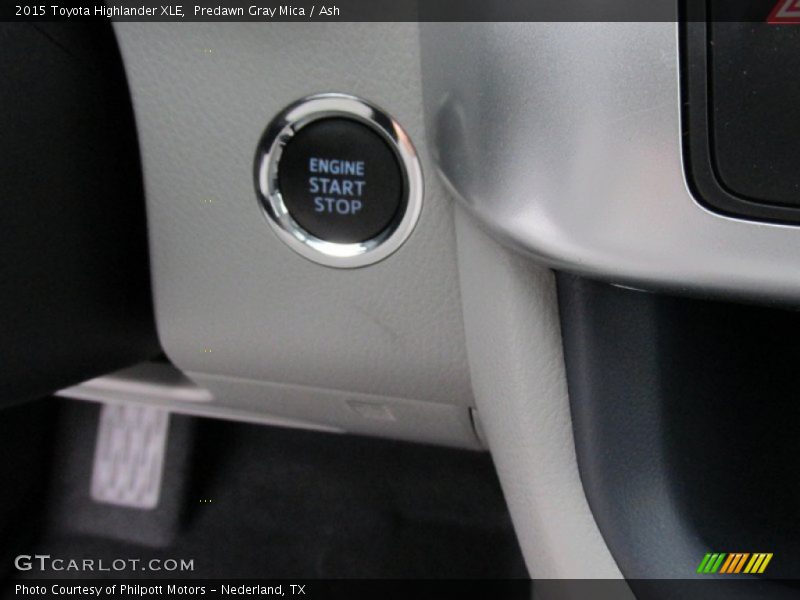 Predawn Gray Mica / Ash 2015 Toyota Highlander XLE