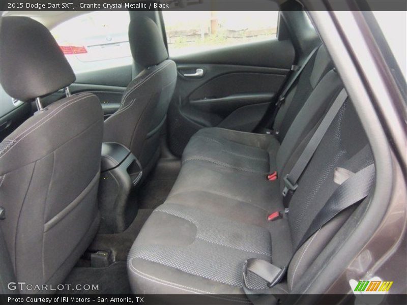 Granite Crystal Metallic / Black 2015 Dodge Dart SXT