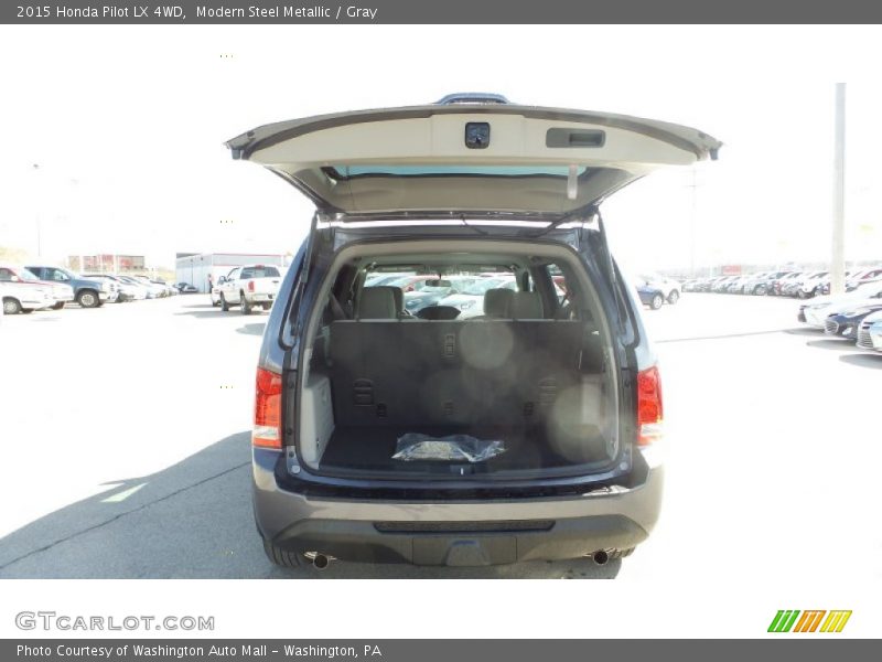 Modern Steel Metallic / Gray 2015 Honda Pilot LX 4WD