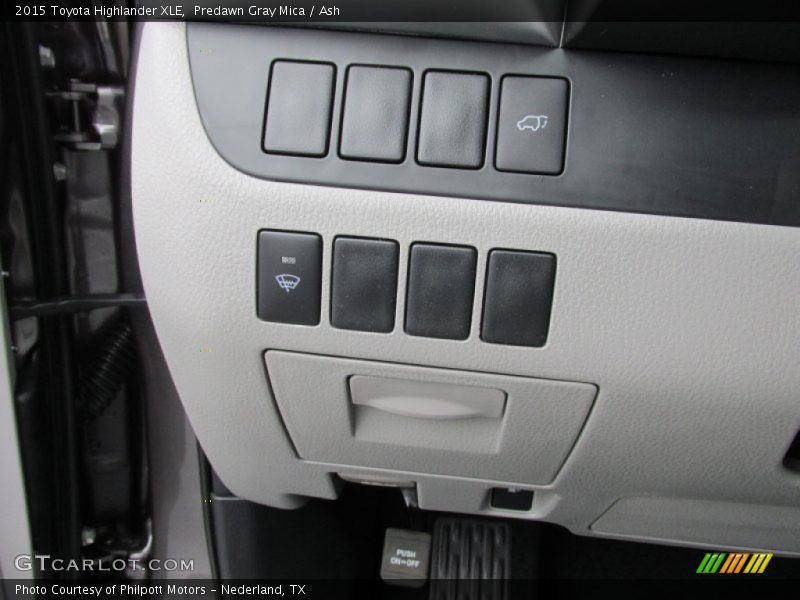Predawn Gray Mica / Ash 2015 Toyota Highlander XLE