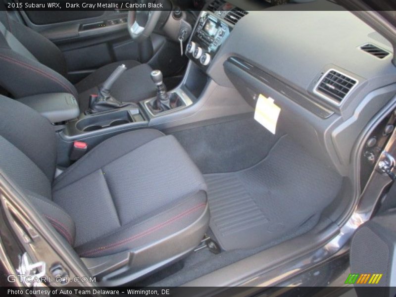 Dark Gray Metallic / Carbon Black 2015 Subaru WRX