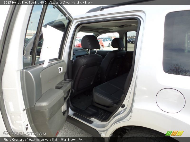 Alabaster Silver Metallic / Black 2015 Honda Pilot Touring 4WD