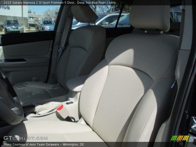 Deep Sea Blue Pearl / Ivory 2015 Subaru Impreza 2.0i Sport Premium 5 Door