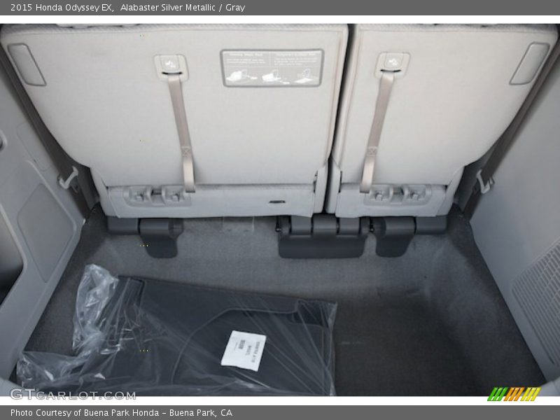 Alabaster Silver Metallic / Gray 2015 Honda Odyssey EX