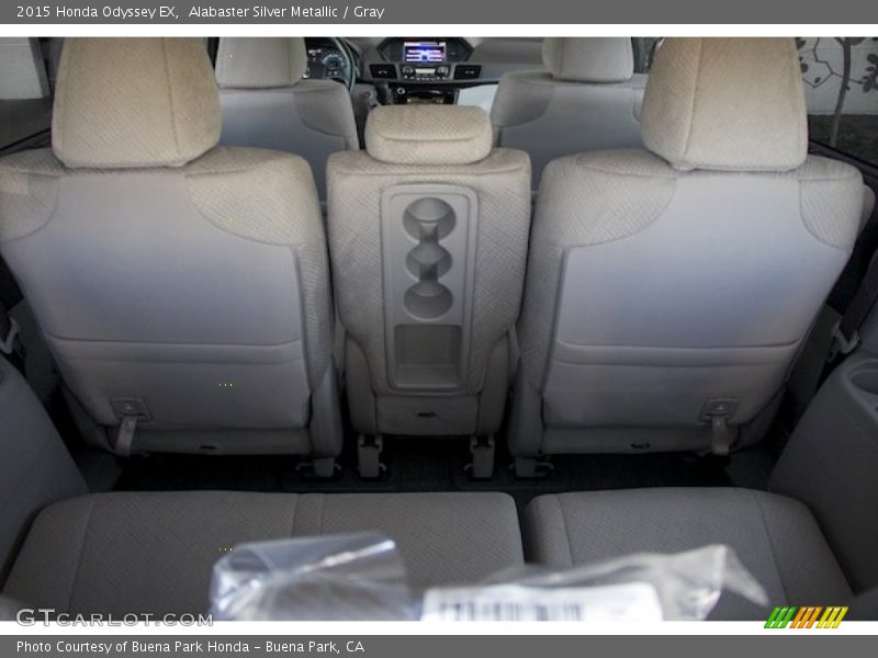 Alabaster Silver Metallic / Gray 2015 Honda Odyssey EX