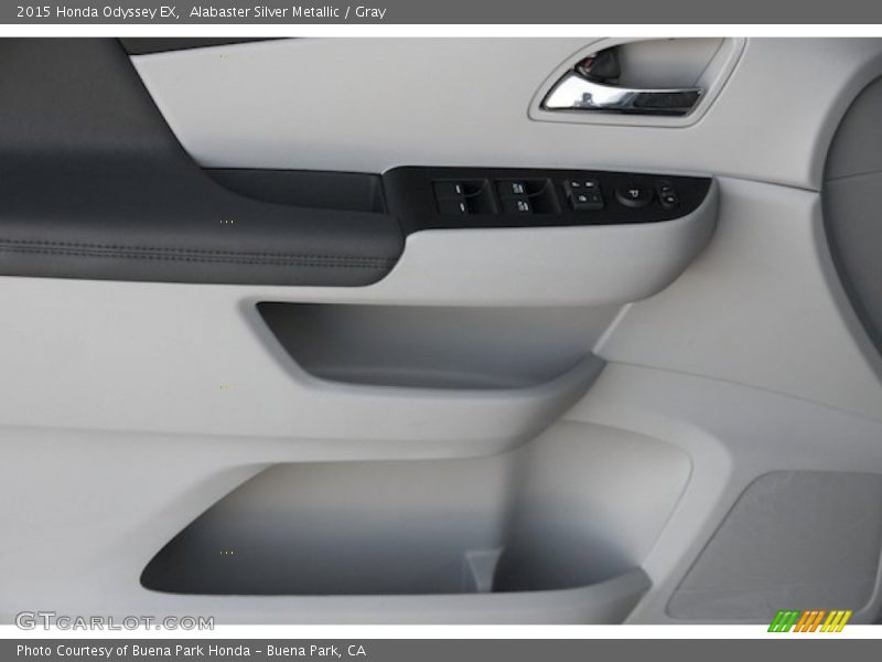 Alabaster Silver Metallic / Gray 2015 Honda Odyssey EX