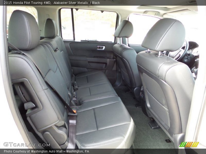 Alabaster Silver Metallic / Black 2015 Honda Pilot Touring 4WD