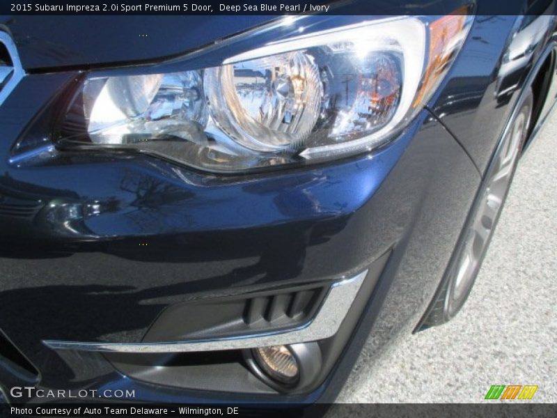 Deep Sea Blue Pearl / Ivory 2015 Subaru Impreza 2.0i Sport Premium 5 Door