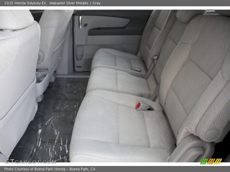 Alabaster Silver Metallic / Gray 2015 Honda Odyssey EX