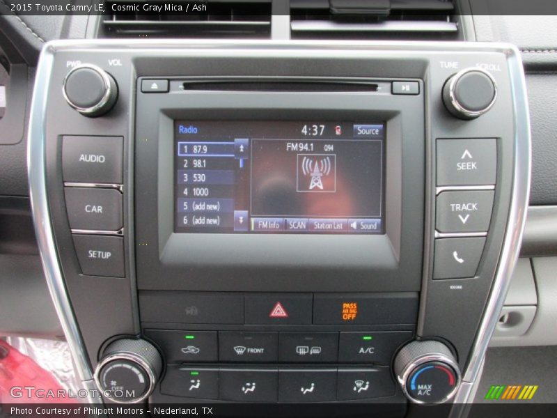 Cosmic Gray Mica / Ash 2015 Toyota Camry LE
