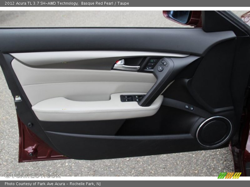Basque Red Pearl / Taupe 2012 Acura TL 3.7 SH-AWD Technology
