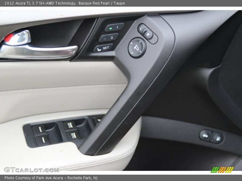 Basque Red Pearl / Taupe 2012 Acura TL 3.7 SH-AWD Technology