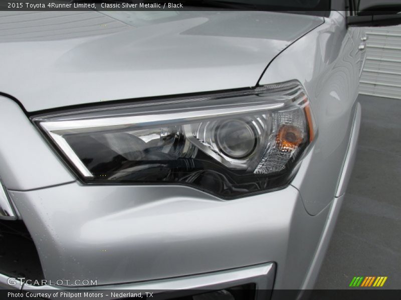 Classic Silver Metallic / Black 2015 Toyota 4Runner Limited