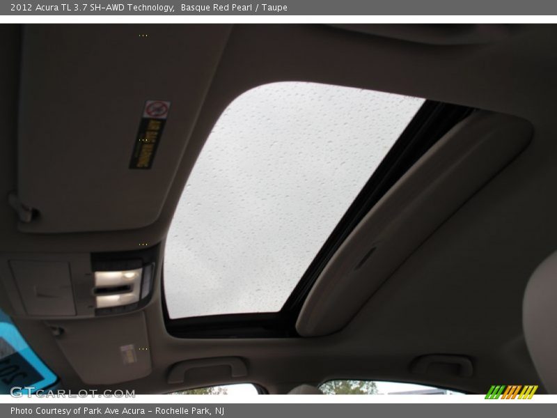 Basque Red Pearl / Taupe 2012 Acura TL 3.7 SH-AWD Technology
