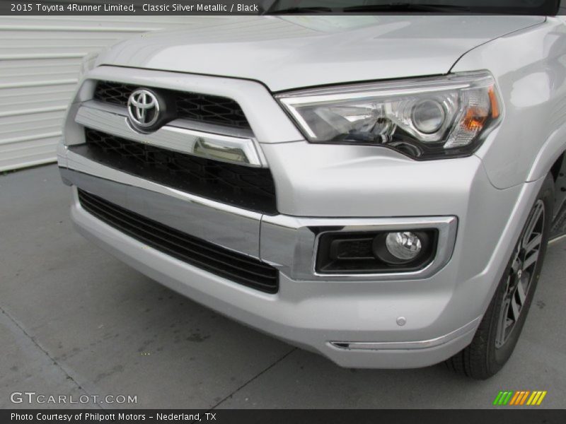 Classic Silver Metallic / Black 2015 Toyota 4Runner Limited