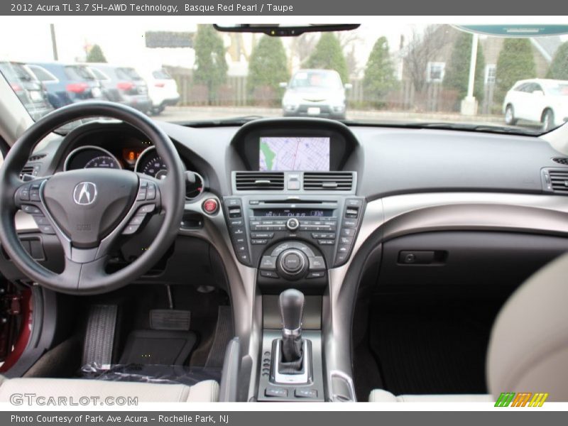 Basque Red Pearl / Taupe 2012 Acura TL 3.7 SH-AWD Technology