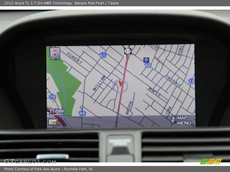 Basque Red Pearl / Taupe 2012 Acura TL 3.7 SH-AWD Technology