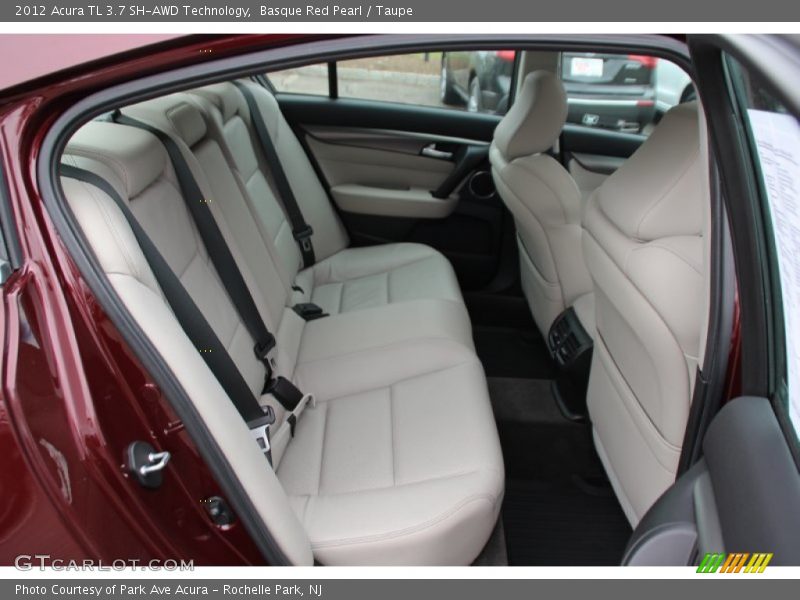 Basque Red Pearl / Taupe 2012 Acura TL 3.7 SH-AWD Technology