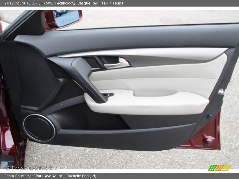 Basque Red Pearl / Taupe 2012 Acura TL 3.7 SH-AWD Technology
