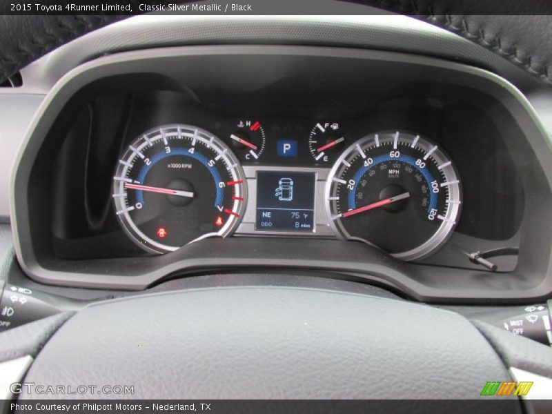 Classic Silver Metallic / Black 2015 Toyota 4Runner Limited