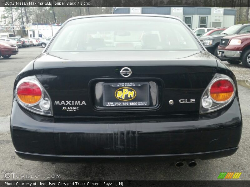 Super Black / Blond 2002 Nissan Maxima GLE