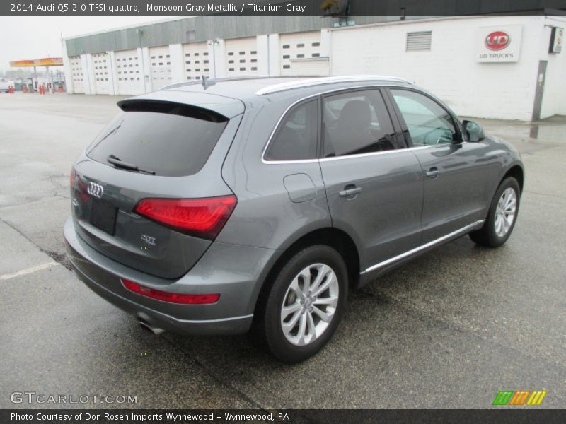 Monsoon Gray Metallic / Titanium Gray 2014 Audi Q5 2.0 TFSI quattro