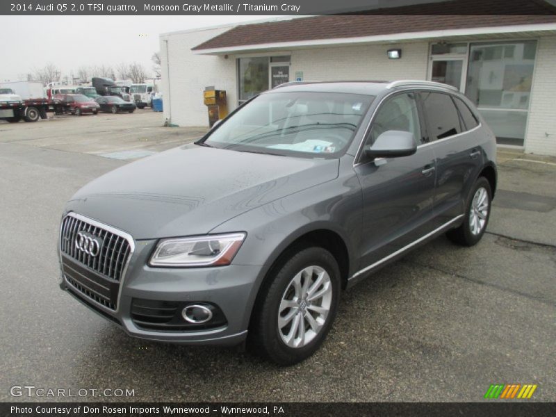 Monsoon Gray Metallic / Titanium Gray 2014 Audi Q5 2.0 TFSI quattro