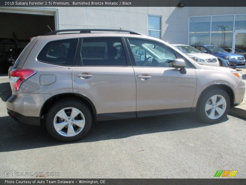 Burnished Bronze Metallic / Black 2015 Subaru Forester 2.5i Premium