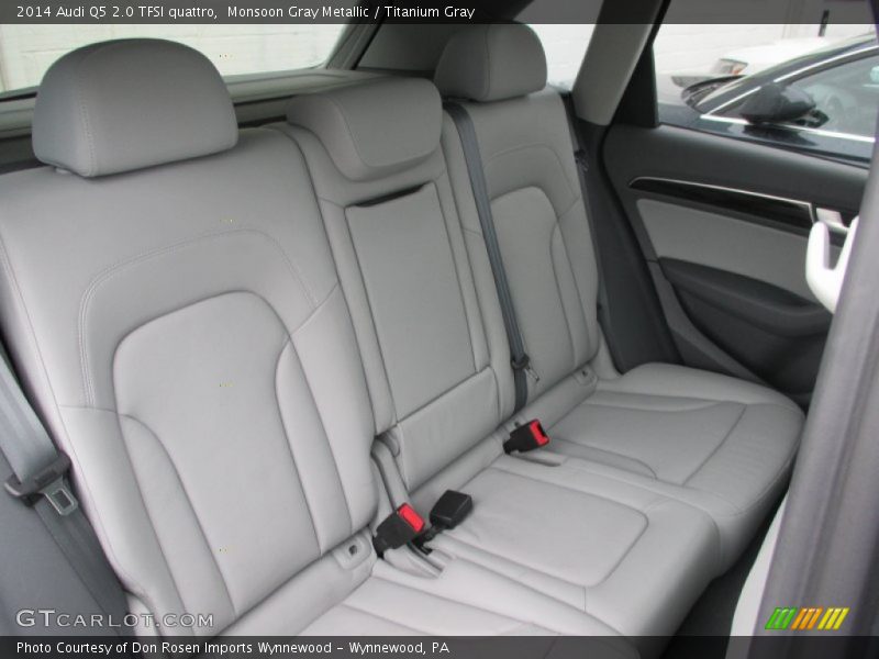 Monsoon Gray Metallic / Titanium Gray 2014 Audi Q5 2.0 TFSI quattro