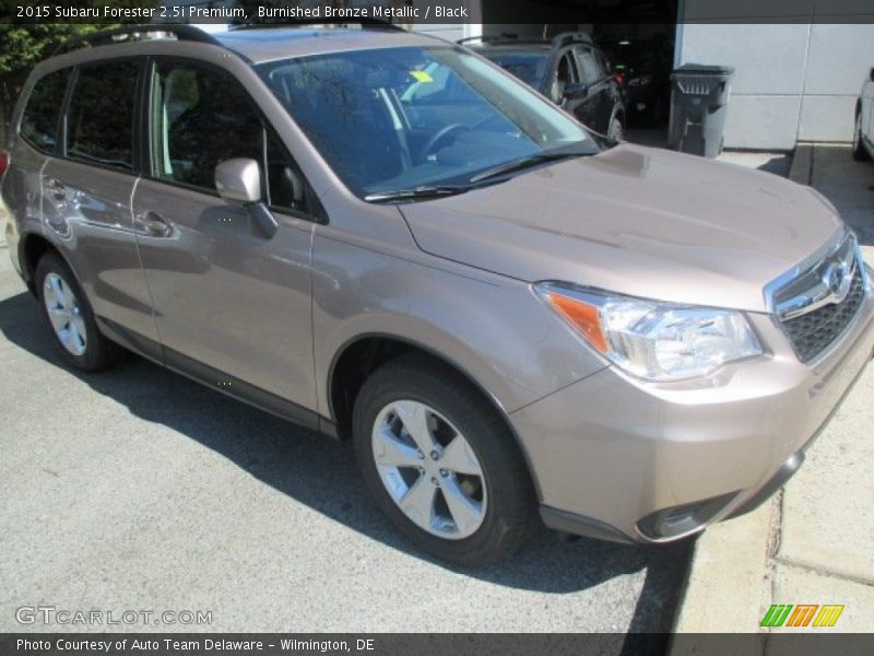 Burnished Bronze Metallic / Black 2015 Subaru Forester 2.5i Premium
