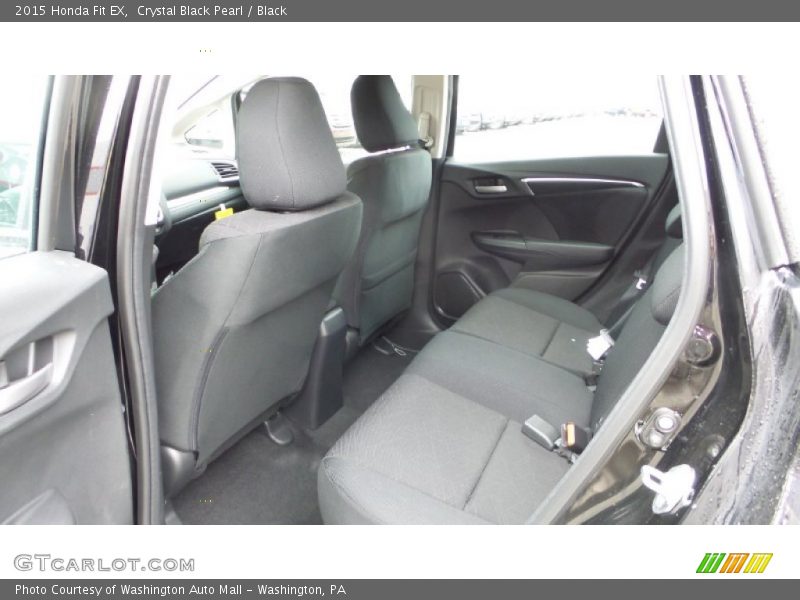 Crystal Black Pearl / Black 2015 Honda Fit EX