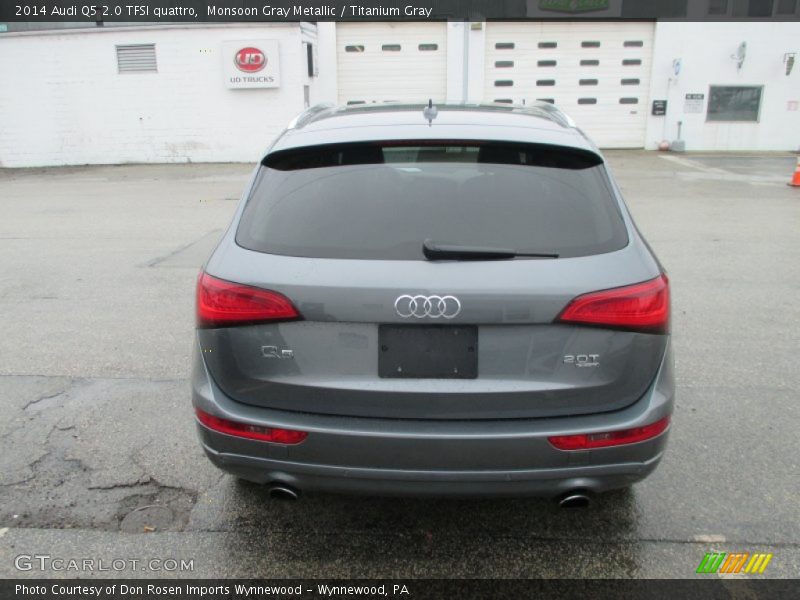 Monsoon Gray Metallic / Titanium Gray 2014 Audi Q5 2.0 TFSI quattro