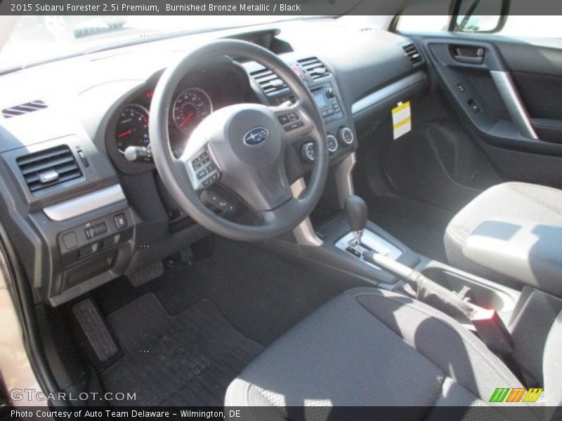 Burnished Bronze Metallic / Black 2015 Subaru Forester 2.5i Premium