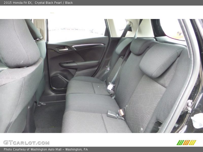 Crystal Black Pearl / Black 2015 Honda Fit EX