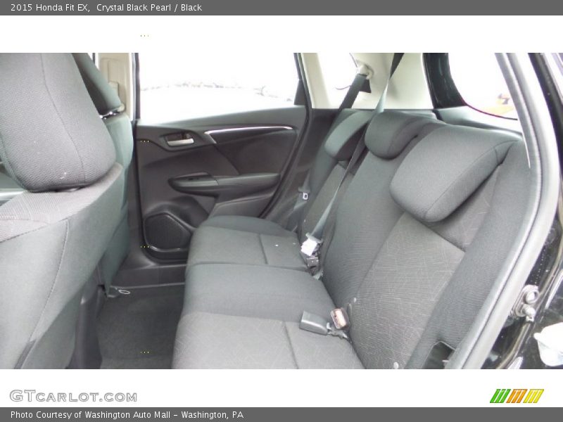 Crystal Black Pearl / Black 2015 Honda Fit EX