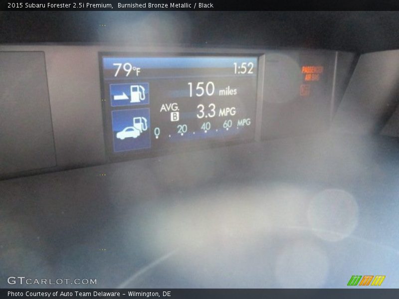 Burnished Bronze Metallic / Black 2015 Subaru Forester 2.5i Premium