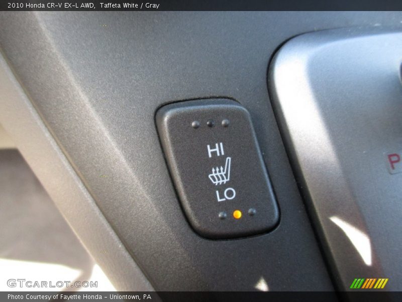 Taffeta White / Gray 2010 Honda CR-V EX-L AWD