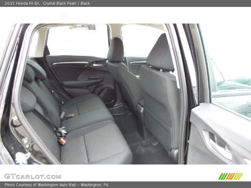 Crystal Black Pearl / Black 2015 Honda Fit EX