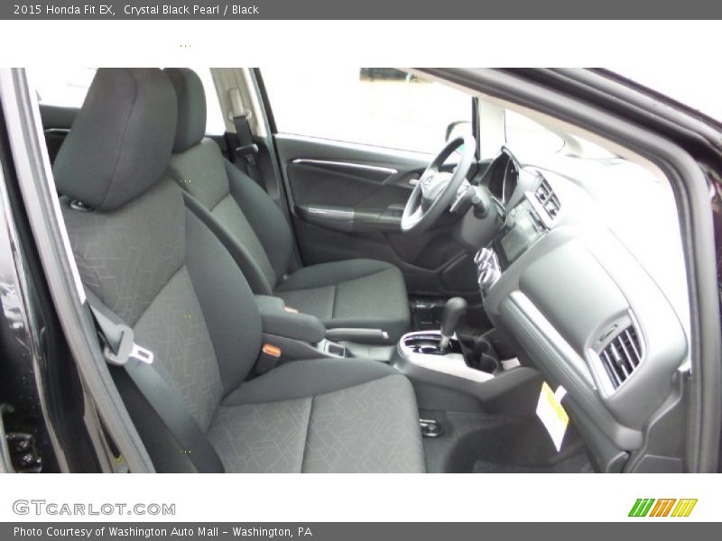 Crystal Black Pearl / Black 2015 Honda Fit EX