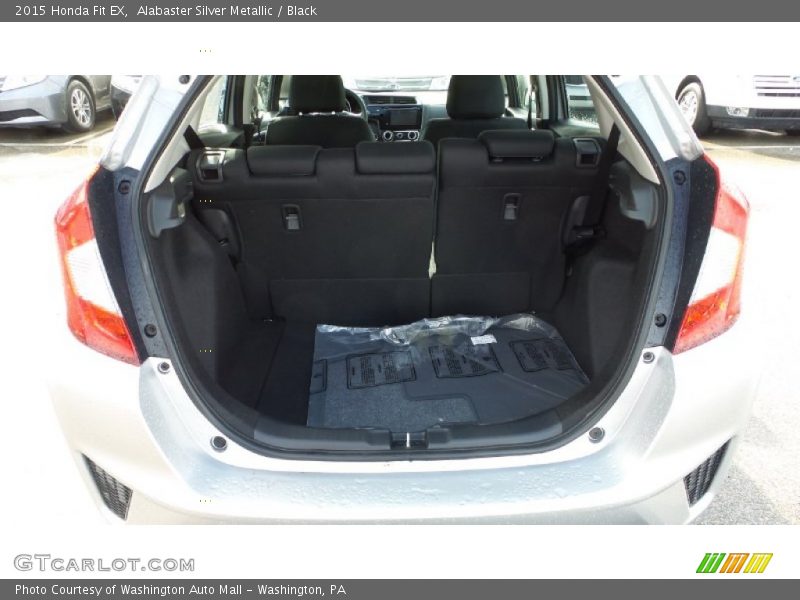 Alabaster Silver Metallic / Black 2015 Honda Fit EX