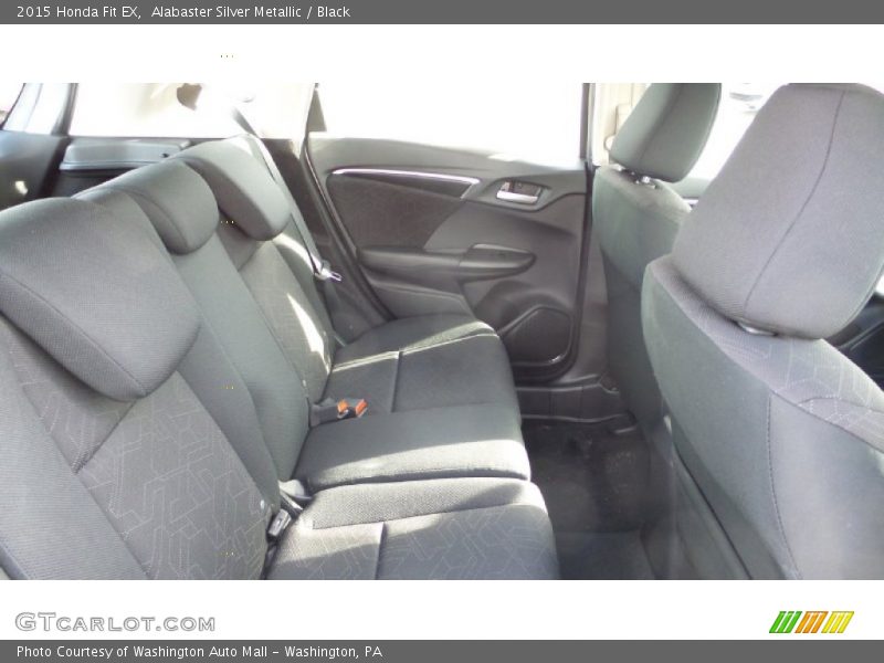 Alabaster Silver Metallic / Black 2015 Honda Fit EX