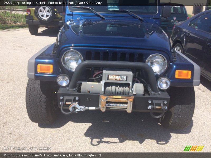 Patriot Blue Pearl / Dark Slate Gray 2005 Jeep Wrangler X 4x4