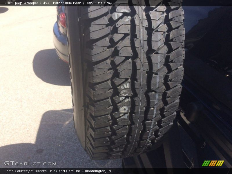 Patriot Blue Pearl / Dark Slate Gray 2005 Jeep Wrangler X 4x4