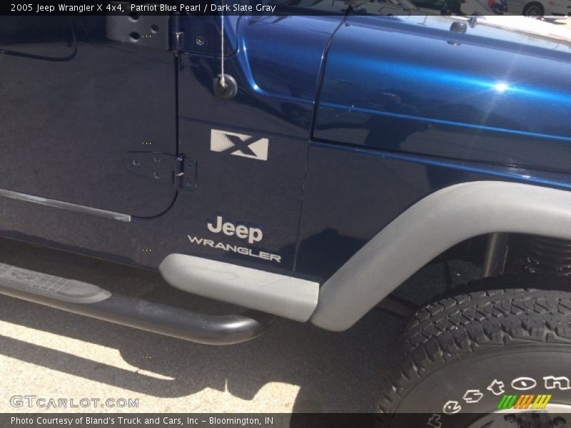 Patriot Blue Pearl / Dark Slate Gray 2005 Jeep Wrangler X 4x4