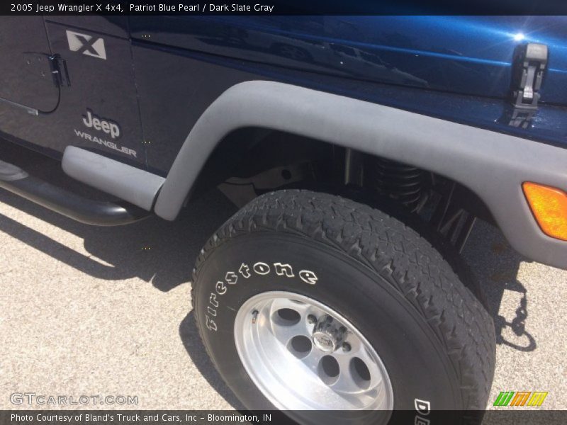 Patriot Blue Pearl / Dark Slate Gray 2005 Jeep Wrangler X 4x4