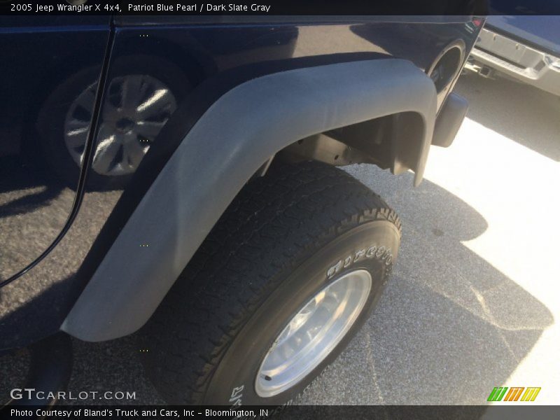 Patriot Blue Pearl / Dark Slate Gray 2005 Jeep Wrangler X 4x4